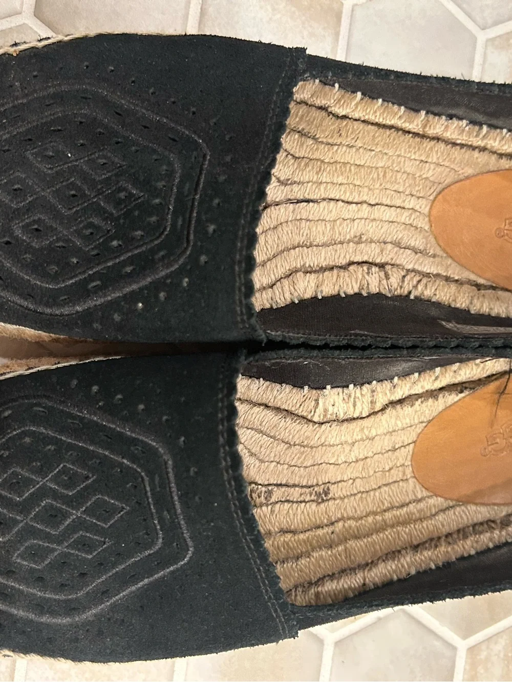 Ugg Suede Espadrilles Size 7.5 Used Worn In
